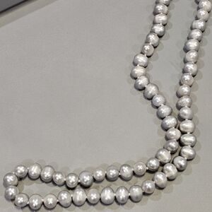 EFFY Elegant Silver Pearl Necklace